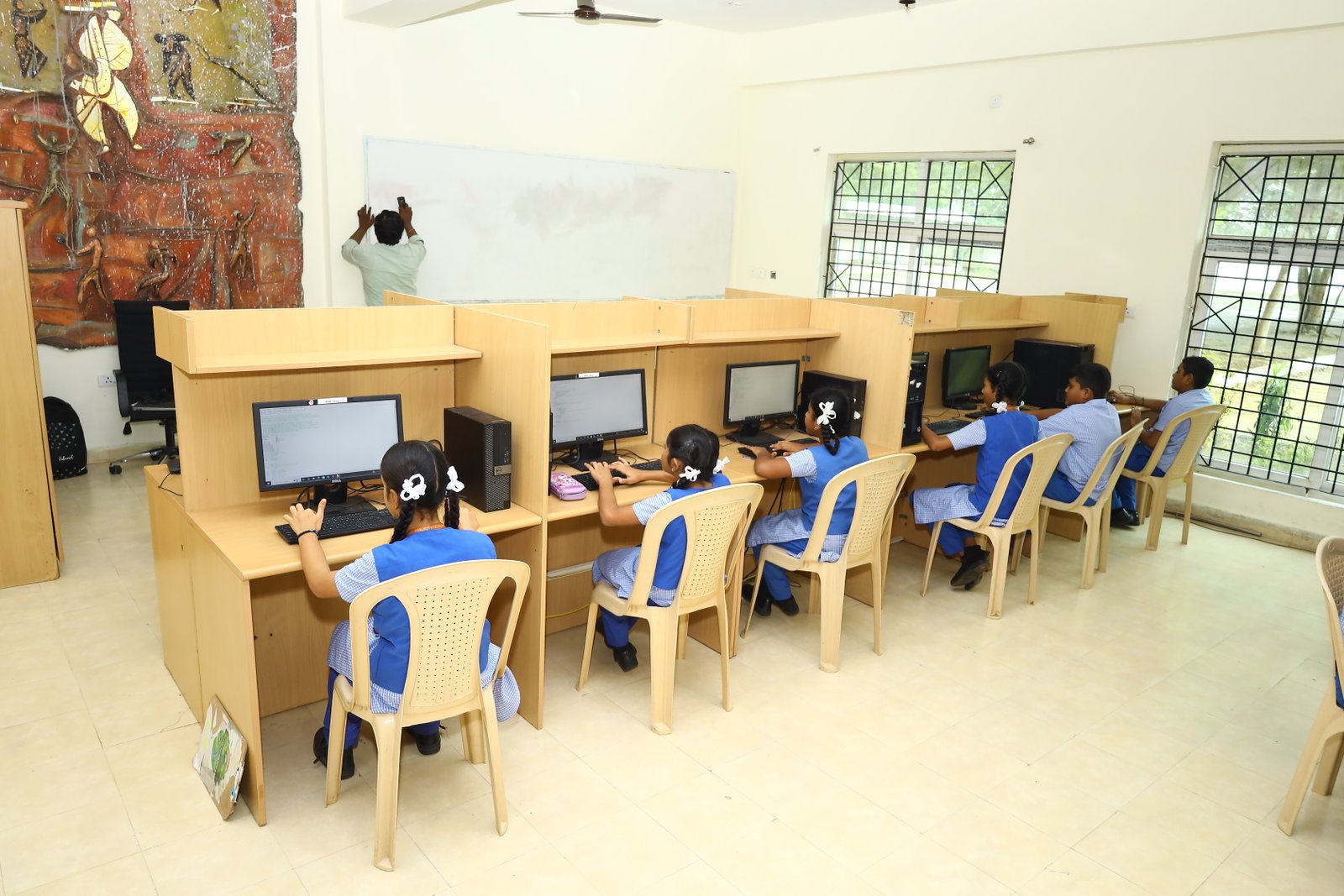 Computer Lab - MARG Navajyothi Vidyalaya